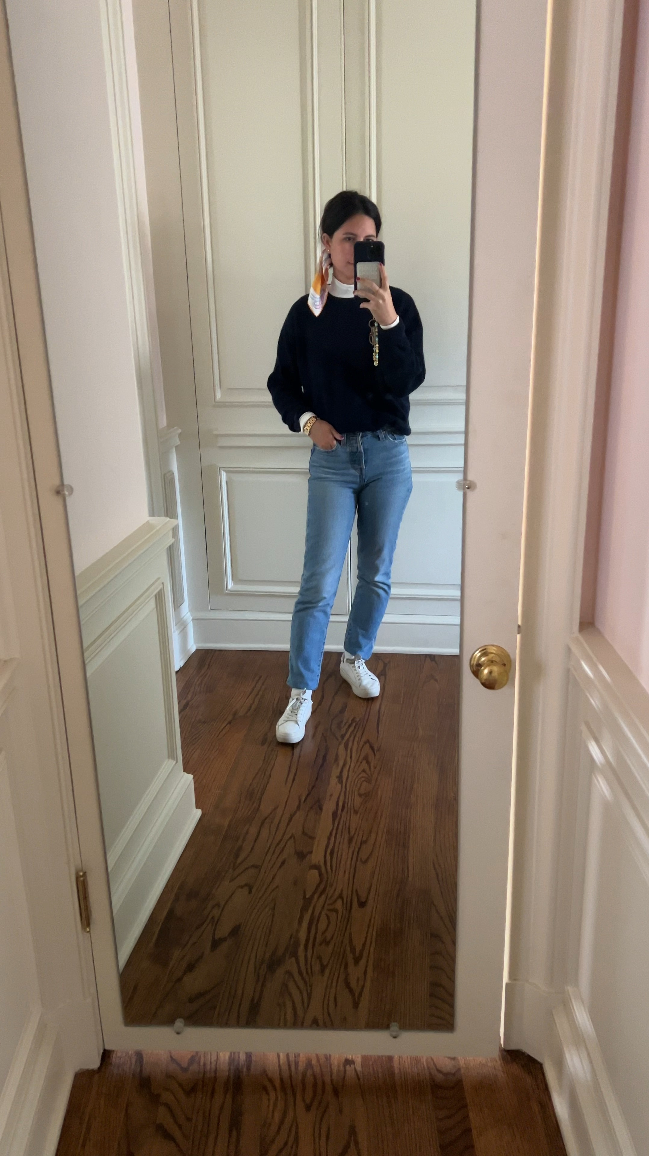 Casual winter outfit, layers, Levi’s petite outfit, navy sweater 

#LTKWatchNow #LTKTravel #LTKCyberWeek