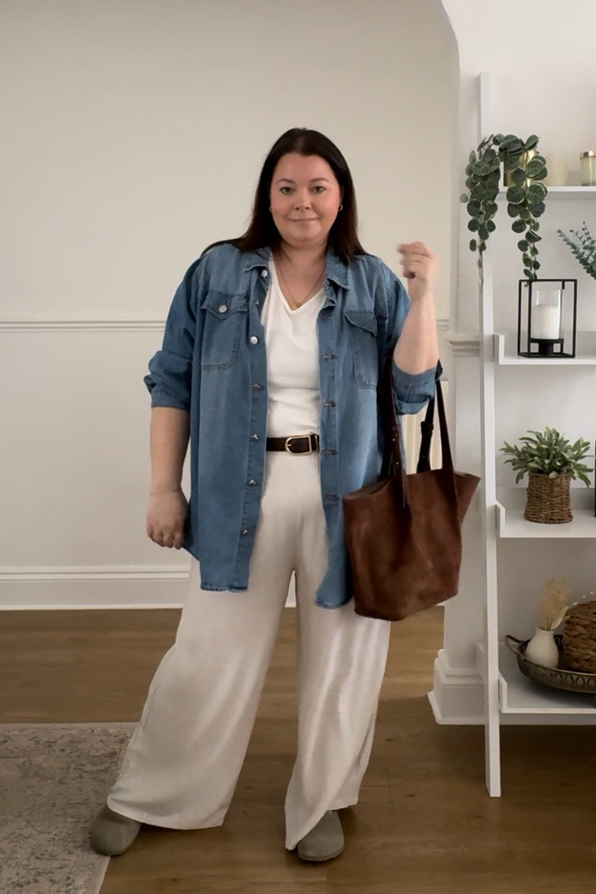 Curvy Casual Spring Outfit 

#LTKmidsize #LTKplussize #LTKspring