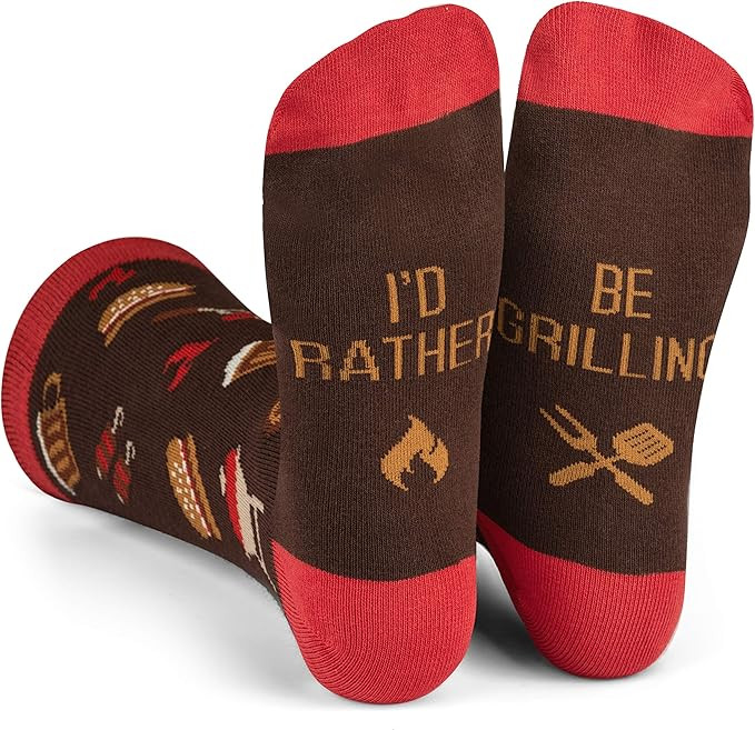 I'd Rather Be - Funny Socks Novelty Gifts For Men, Women and Teens | Amazon (US)