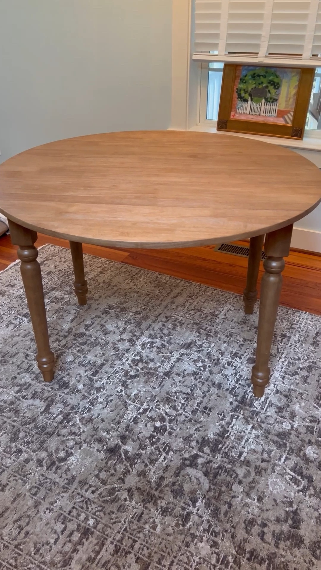 Magnolia hearth and hand from Target! Round dining room table $399. 
#target #diningtable 

#LTKHome #LTKvlog #LTKdayinmylife