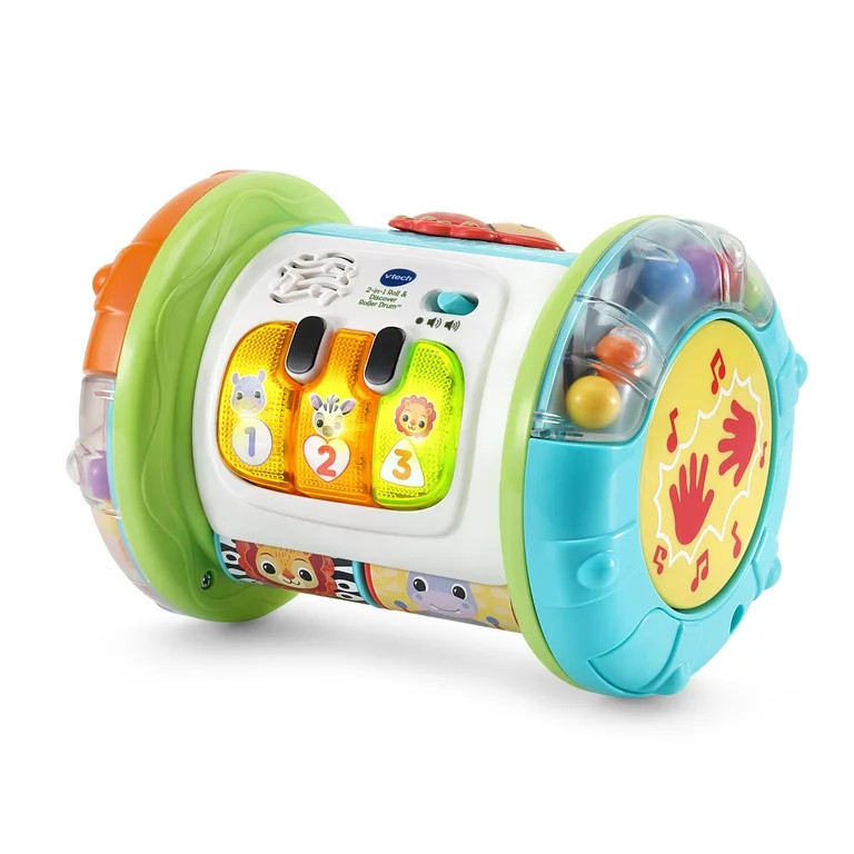 VTech® 2-in-1 Roll & Discover Roller Drum™ for Infants, Walmart Exclusive | Walmart (US)