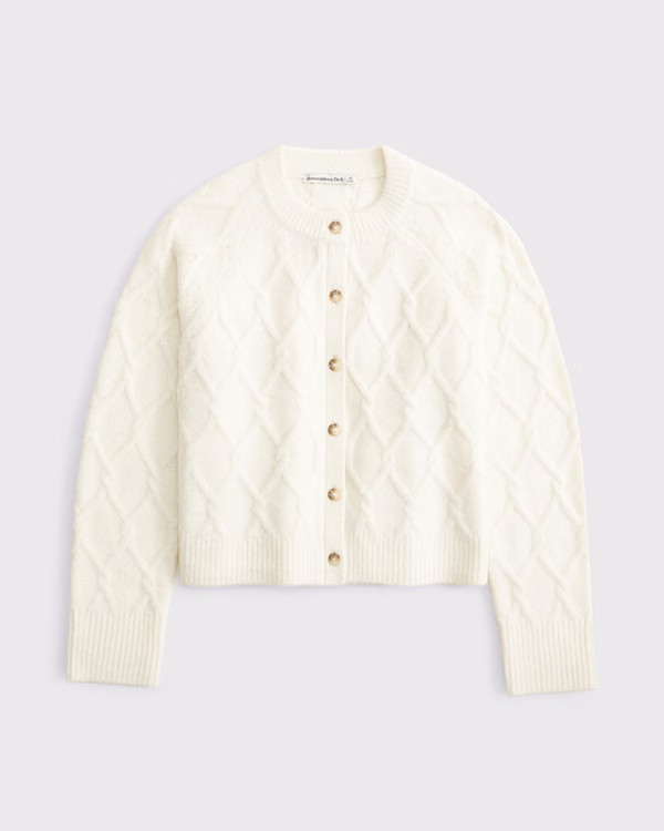 Women's Crew Cardigan | Women's New Arrivals | Abercrombie.com | Abercrombie & Fitch (UK)