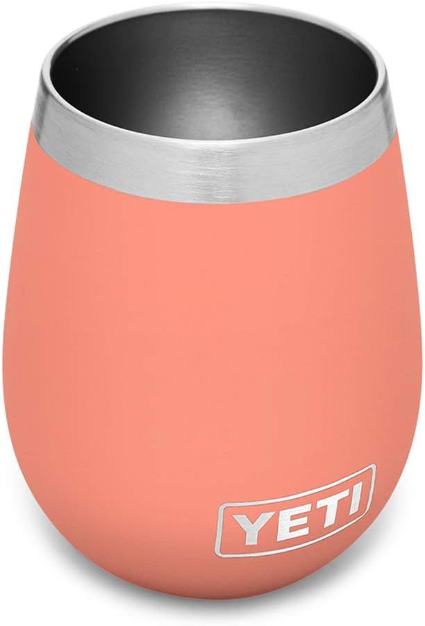 YETI Rambler 10 oz Wine Tumbler, Vacuum Insulated, Stainless Steel | Amazon (US)