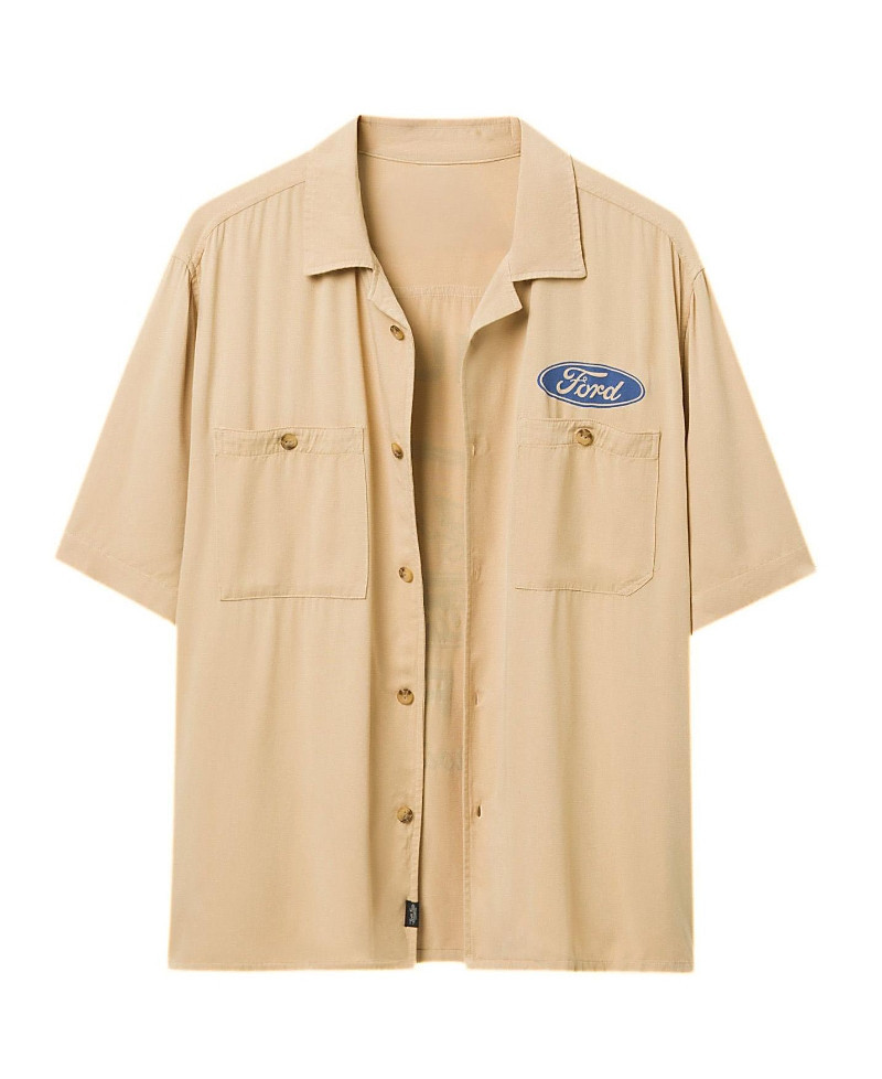 Junk Food Clothing Unisex Ford Mustang Camp Shirt | Bloomingdale's (US)