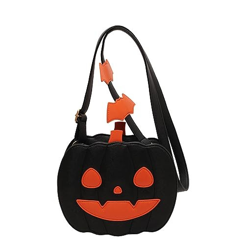 Small Spooky Pumpkin Purse - Halloween Crossbody Bag for Women, Stylish and Fun Halloween Accesso... | Amazon (US)