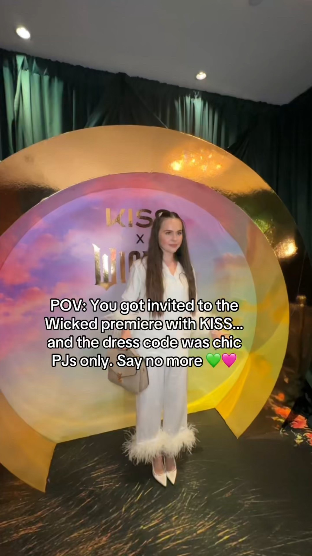 You got invited to the Wicked premiere with KISS… and the dress code was chic PJs only. Say no more 💚 

#LTKbeauty #LTKcanada #LTKholiday