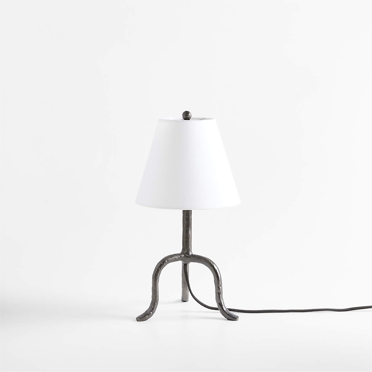 Cardiff Black Table Lamp 16.5" + Reviews | Crate & Barrel | Crate & Barrel
