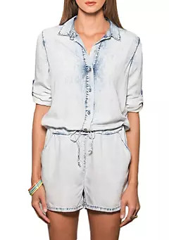 Standards and Practices Tencel LS Rompers | Belk