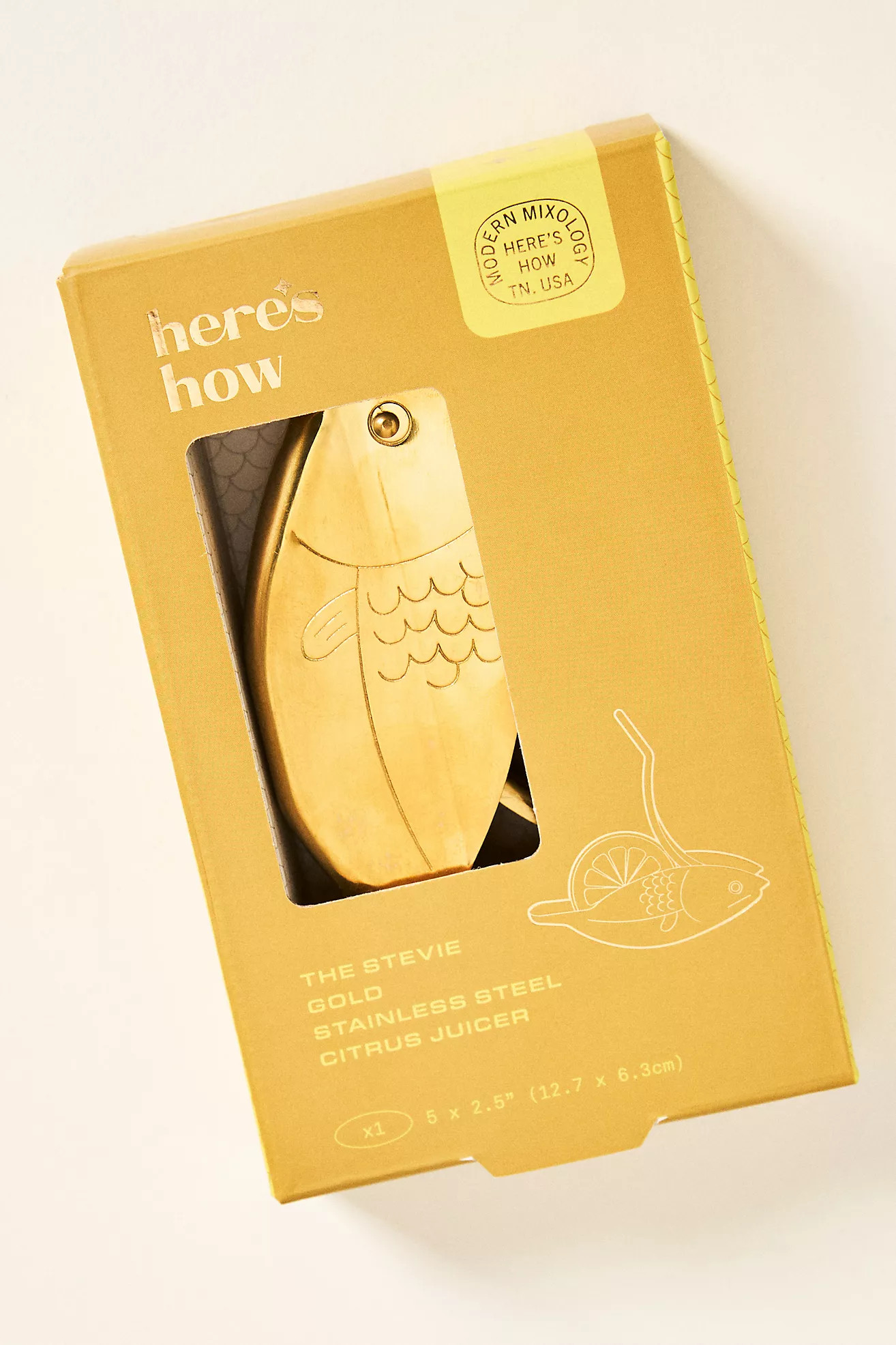 Here's How Stevie Fish Citrus Juicer | Anthropologie (US)