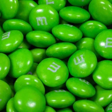 Light Green M&Ms Milk Chocolate Candies | Walmart (US)