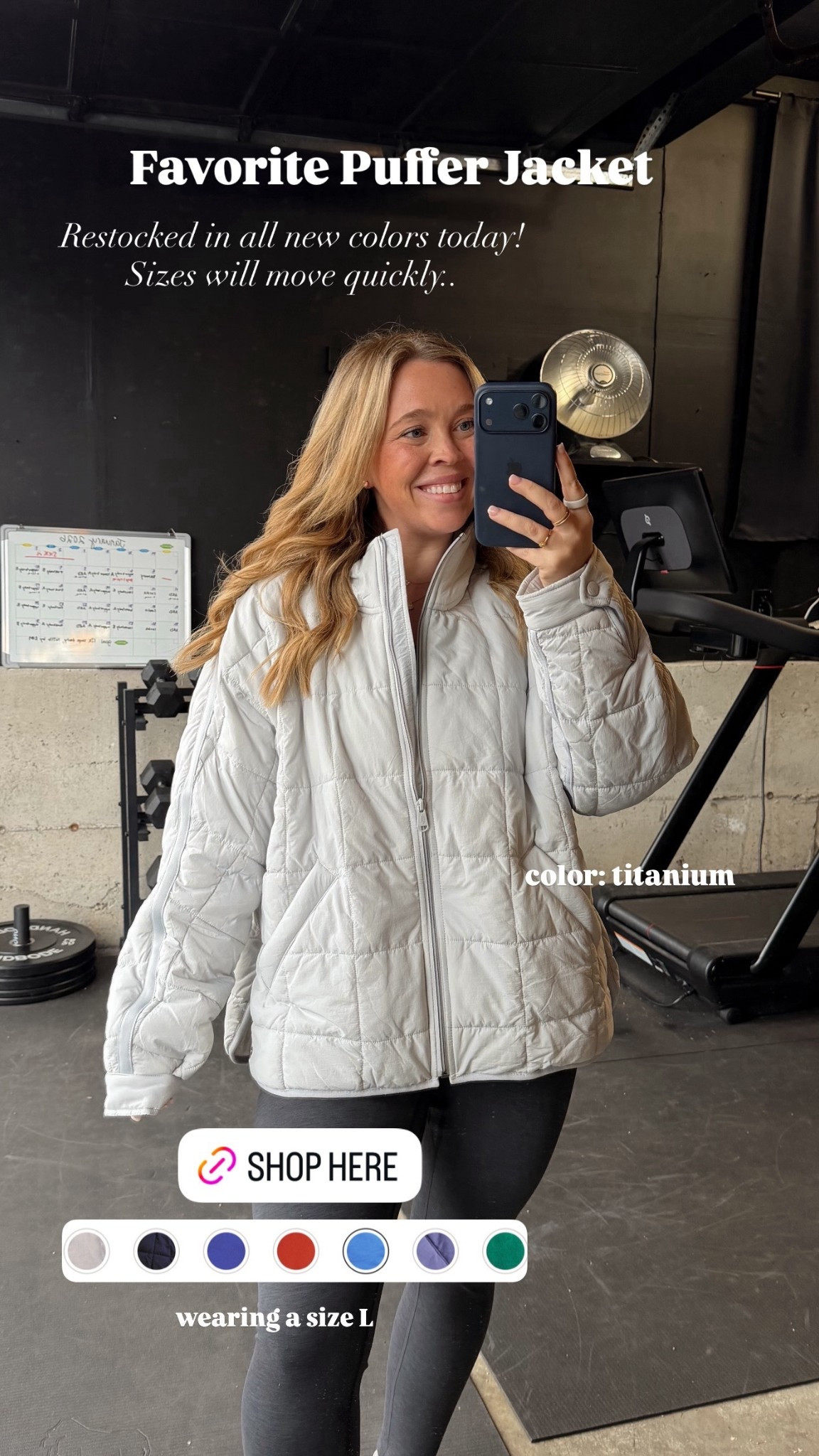 My favorite puffer jacket, perfect for busy moms on the go! Wearing a size Large 🤍🩶

#LTKMidsize #LTKootd #LTKmomlife