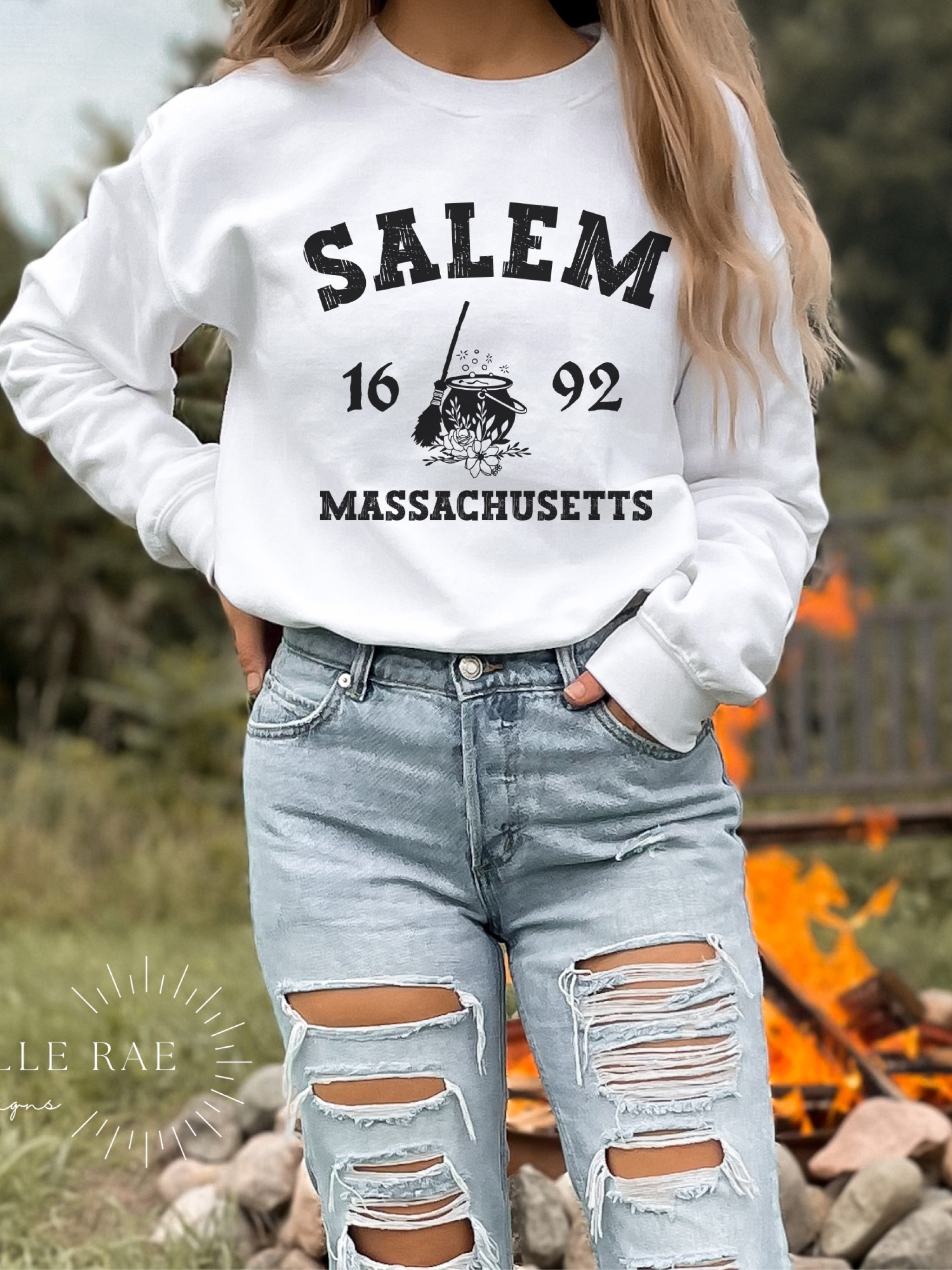 Halloween Crewneck, Fall Outfits, Salem Broom Sweatshirt, Salem Witch Trials 1692 #halloweenCrewneck #salemsweatshirt 

#LTKHalloween #LTKSeasonal #LTKstyletip
