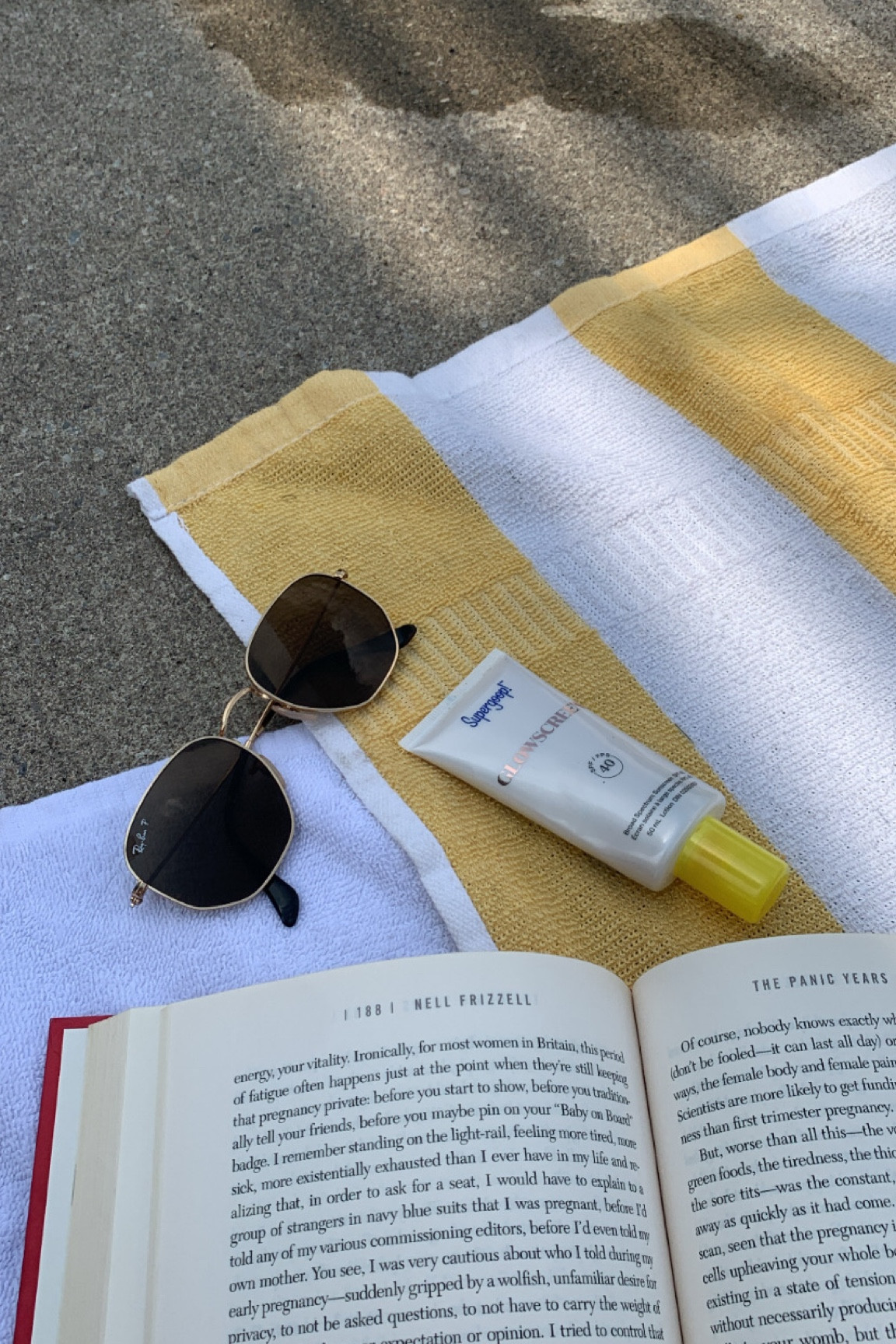 The best facial sunscreen to wear with makeup or on its own. Providing spf 40 this is a a beach accessory must have alongside the hexagon brown ray ban sunglasses. Summer accessories on repeat. 

#LTKbeauty #LTKSeasonal #LTKswim