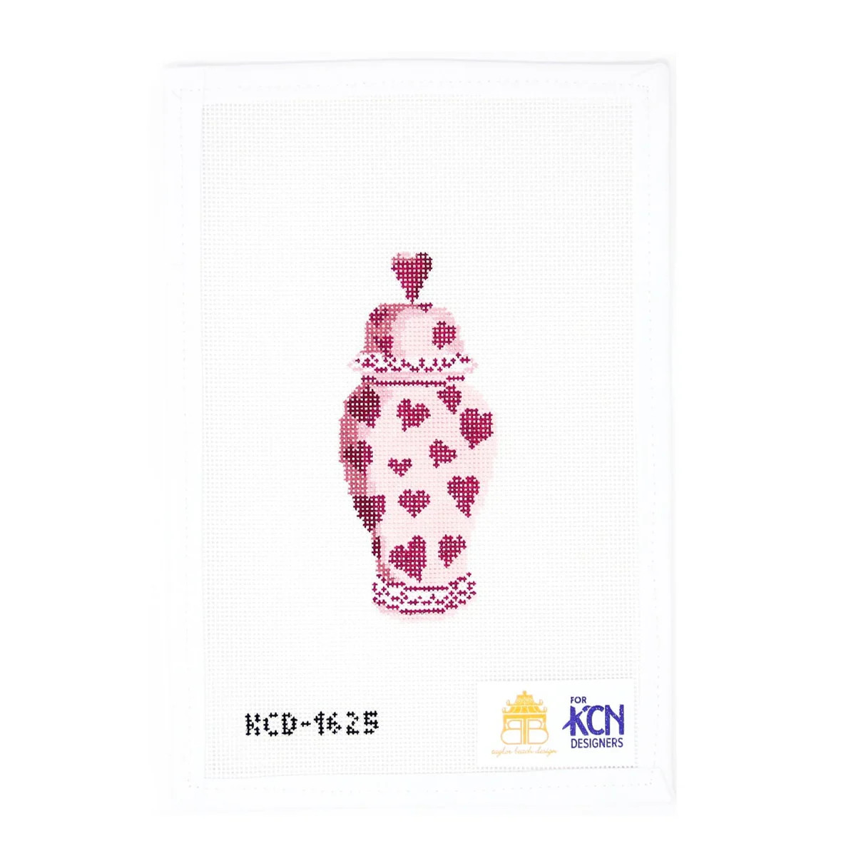 Chinheartoisie Jar | Greystone Needlepoint