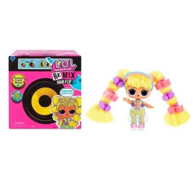 L.O.L. Surprise! Remix Hair Flip Tots with Hair Reveal & Music Mini Figurine | Target