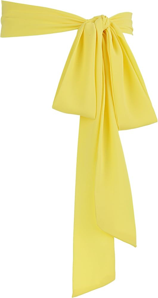 Glitopper Women Chiffon Belt Dress Waist Sash | Amazon (US)