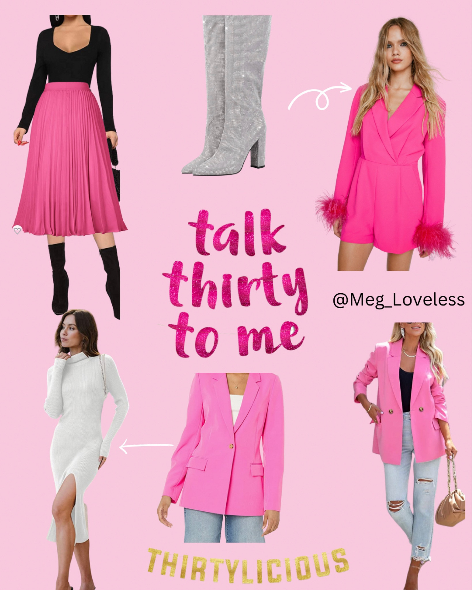 Flirty thirty and Thriving! ✨

#happybirthday #pink #birthday #thirty #ootd #outfit #amazon #dressy #dress #skirt #boots #blazer #amazon #nastygal 

#LTKunder100 #LTKSeasonal #LTKstyletip