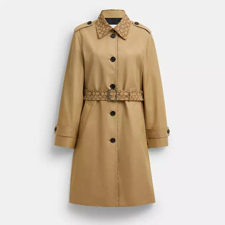 Trench With Signature Piping | Ready to Wear | Coach | Coach (US)