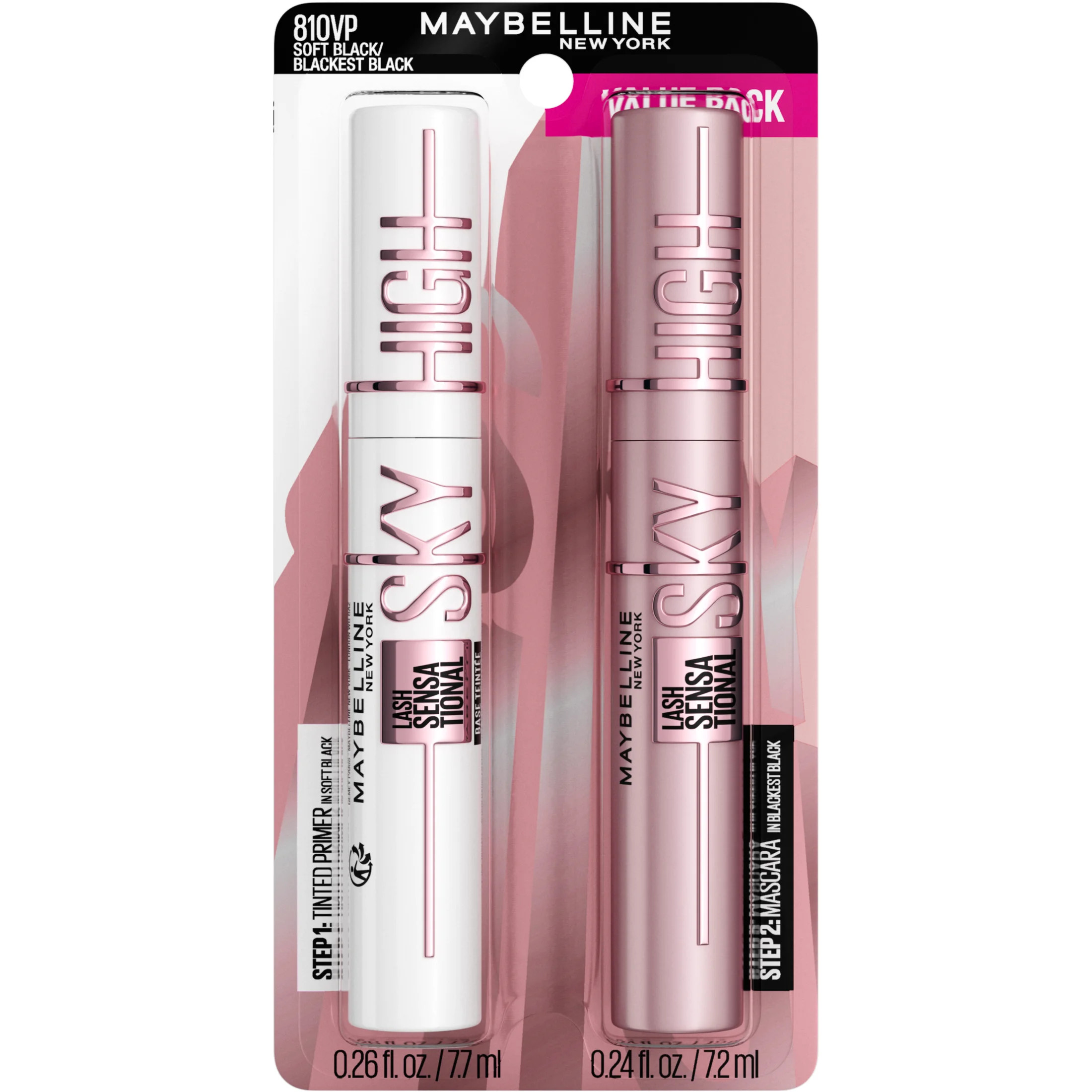 Maybelline Lash Sensational Sky High Washable Mascara Makeup, 1 kit | Walmart (US)