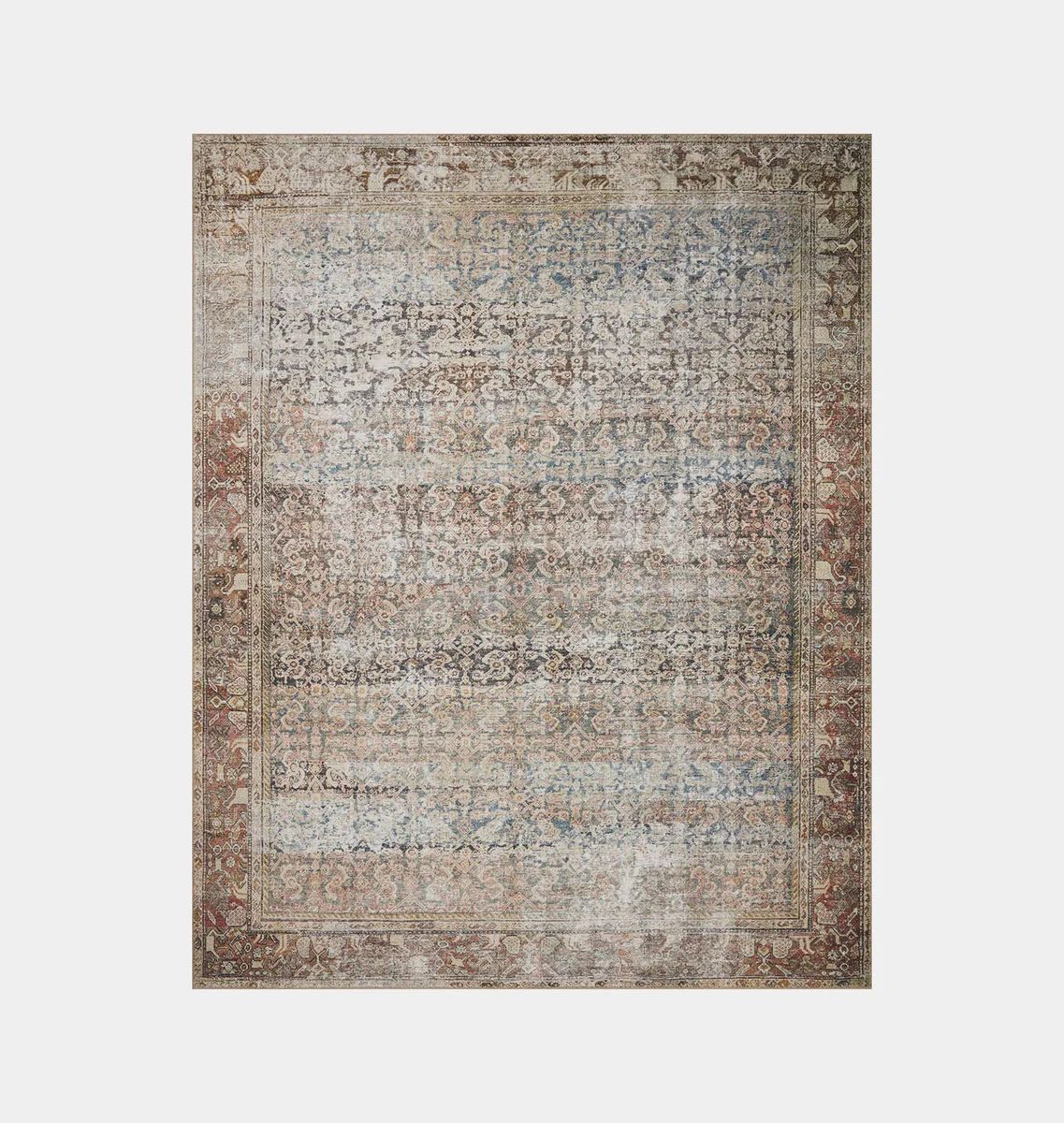 Georgie GER-09 Multi / Spice Area Rug | Amber Interiors