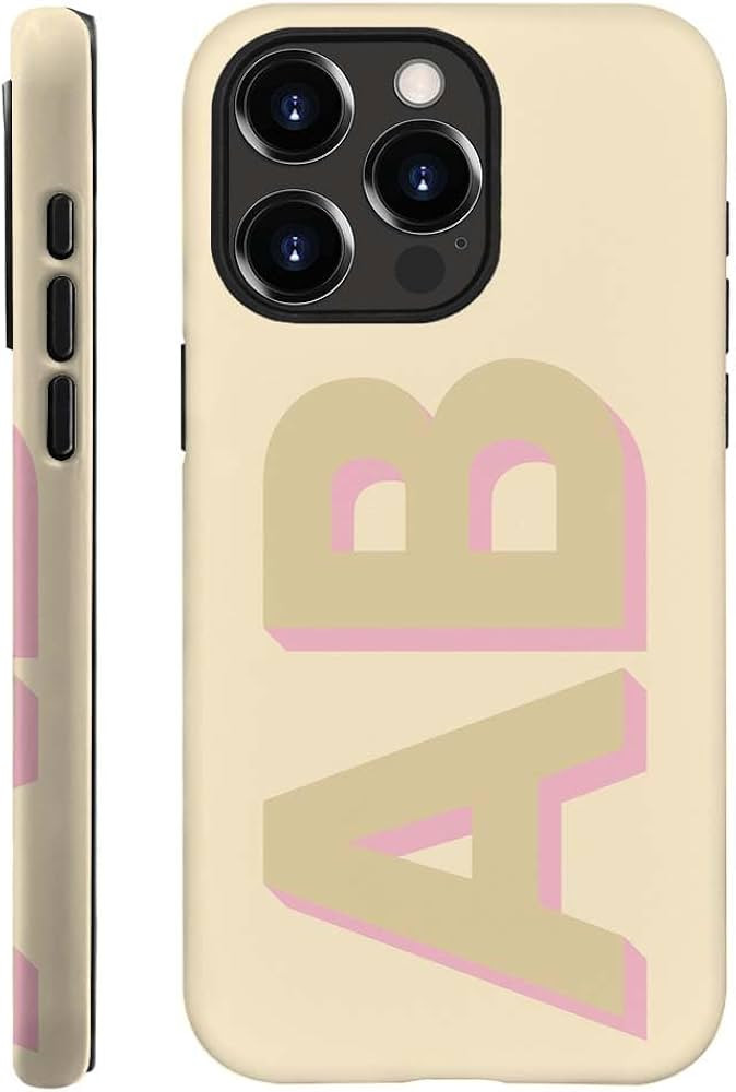 Amazon.com: DAIZAG Case Compatible with for iPhone 16 15 14 13 Pro Max Plus 12 11,Custom Large In... | Amazon (US)