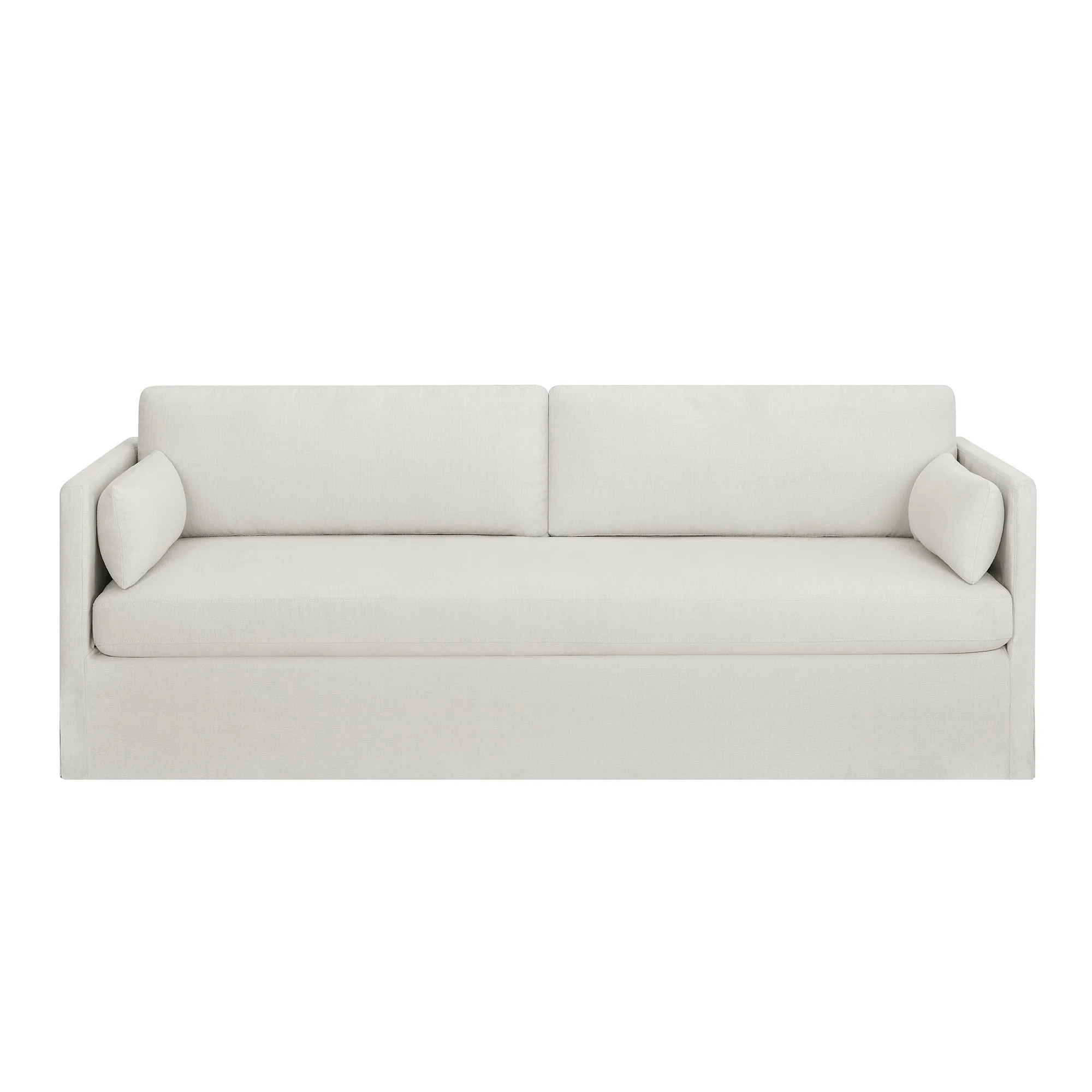 Better Homes & Gardens Waylen Slipcover Sofa, Cream, by Dave & Jenny Marrs | Walmart (US)