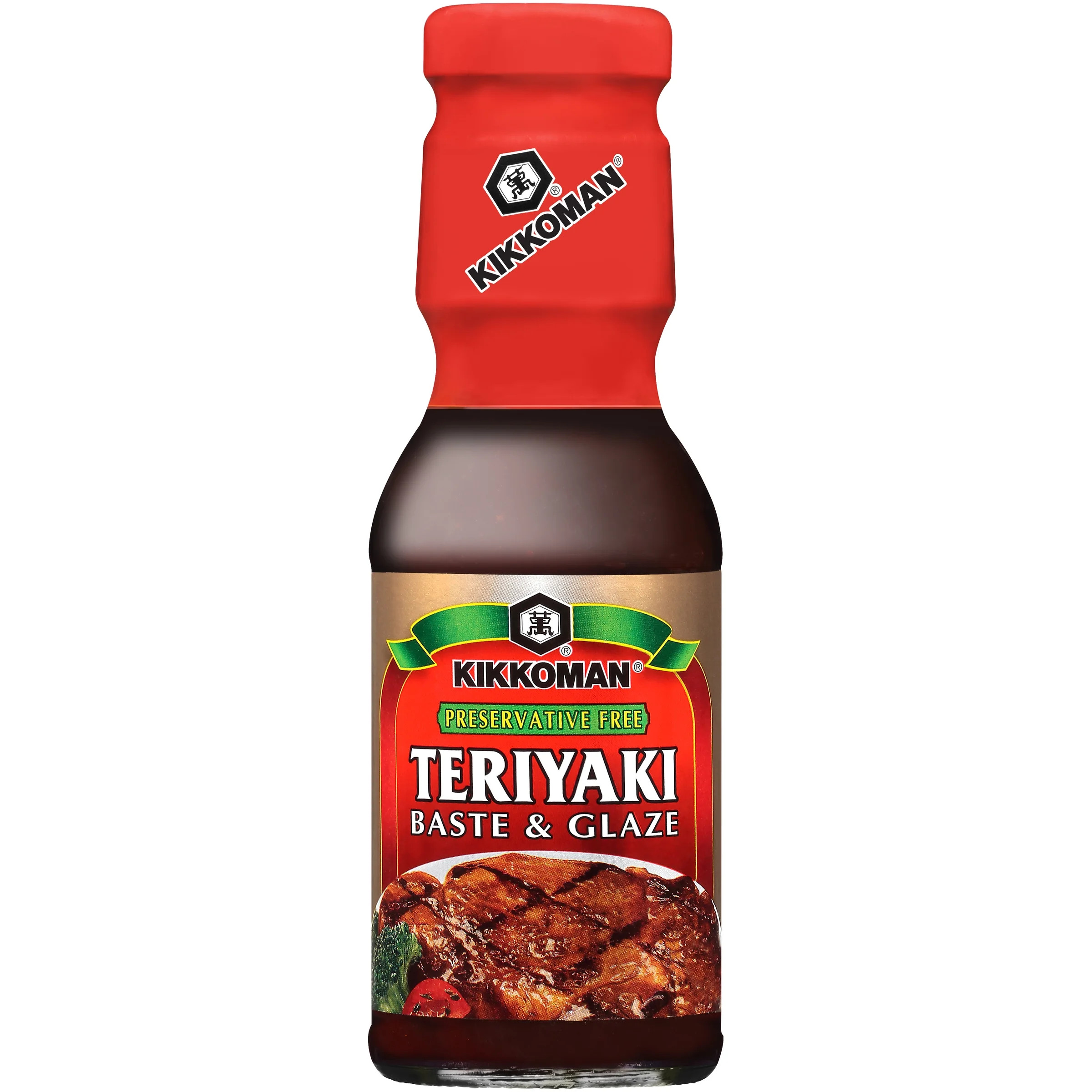 Kikkoman No Preservatives Added Teriyaki Baste & Glaze, 11.8 oz | Walmart (US)