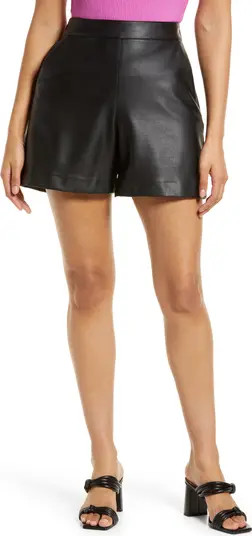 Faux Leather Shorts | Nordstrom