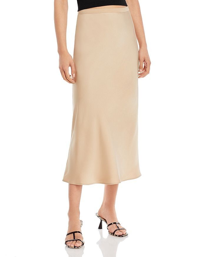 Silk Midi Skirt, Fall Skirt, Fall Skirt Outfit | Bloomingdale's (US)