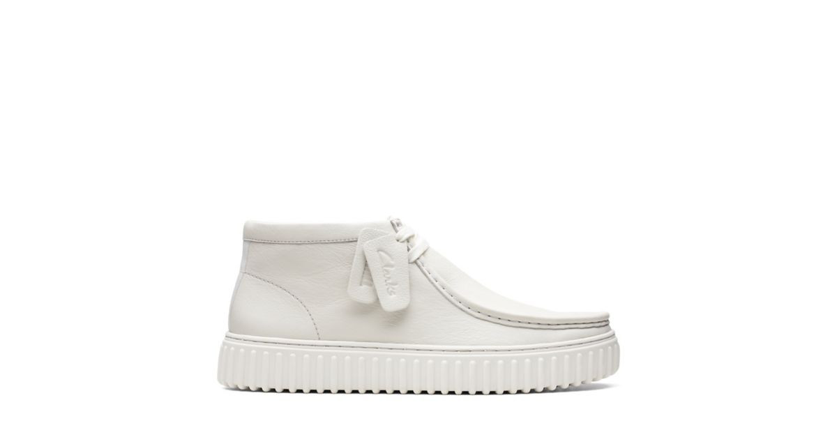 Torhill Hi White Leather | Clarks (US)