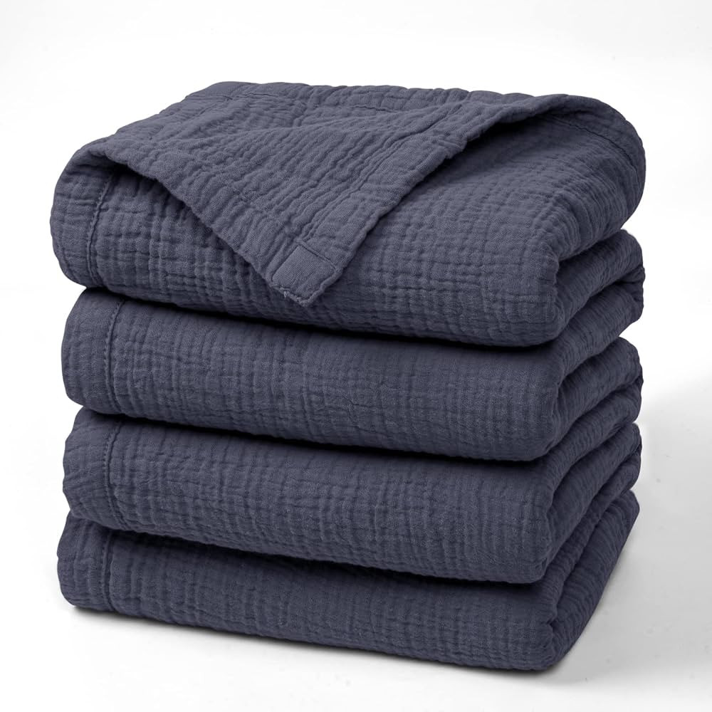 Lulu moon Muslin Blankets for Adults 55”x75” - Kids Couch Throw Blanket for Boys - Light Weig... | Amazon (US)