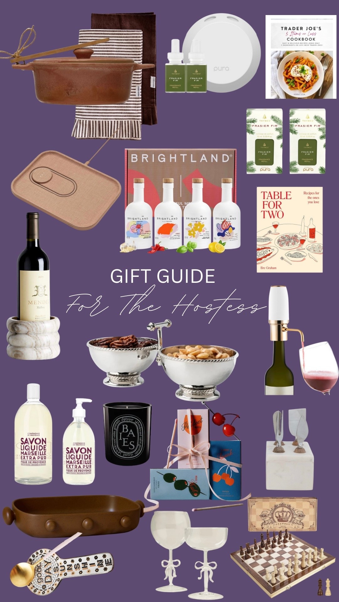 Gift Guide For The Hostess With The Mostess! 

#LTKGiftGuide #LTKHoliday #LTKHome