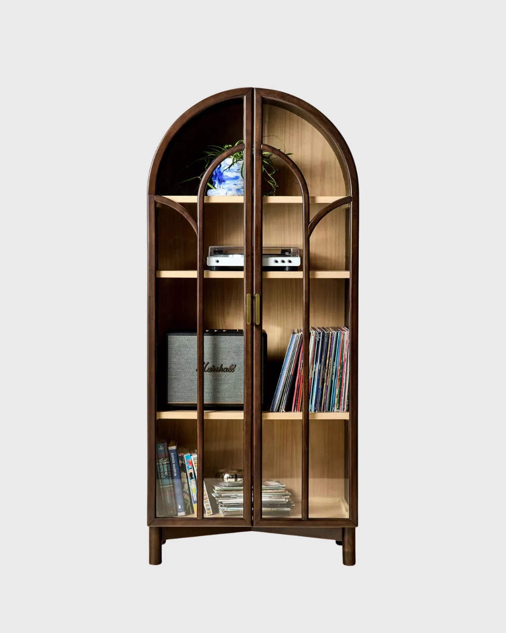 urban outfitters home camille arched glass paned storage cabinet #urbanoutfitters #thecuratedapartment

#LTKHome