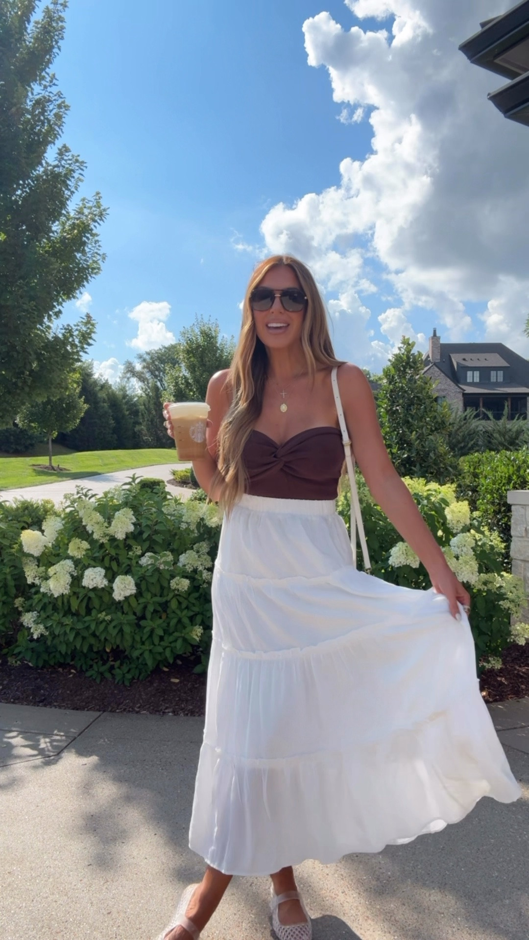 Size small skirt and top from Amazon