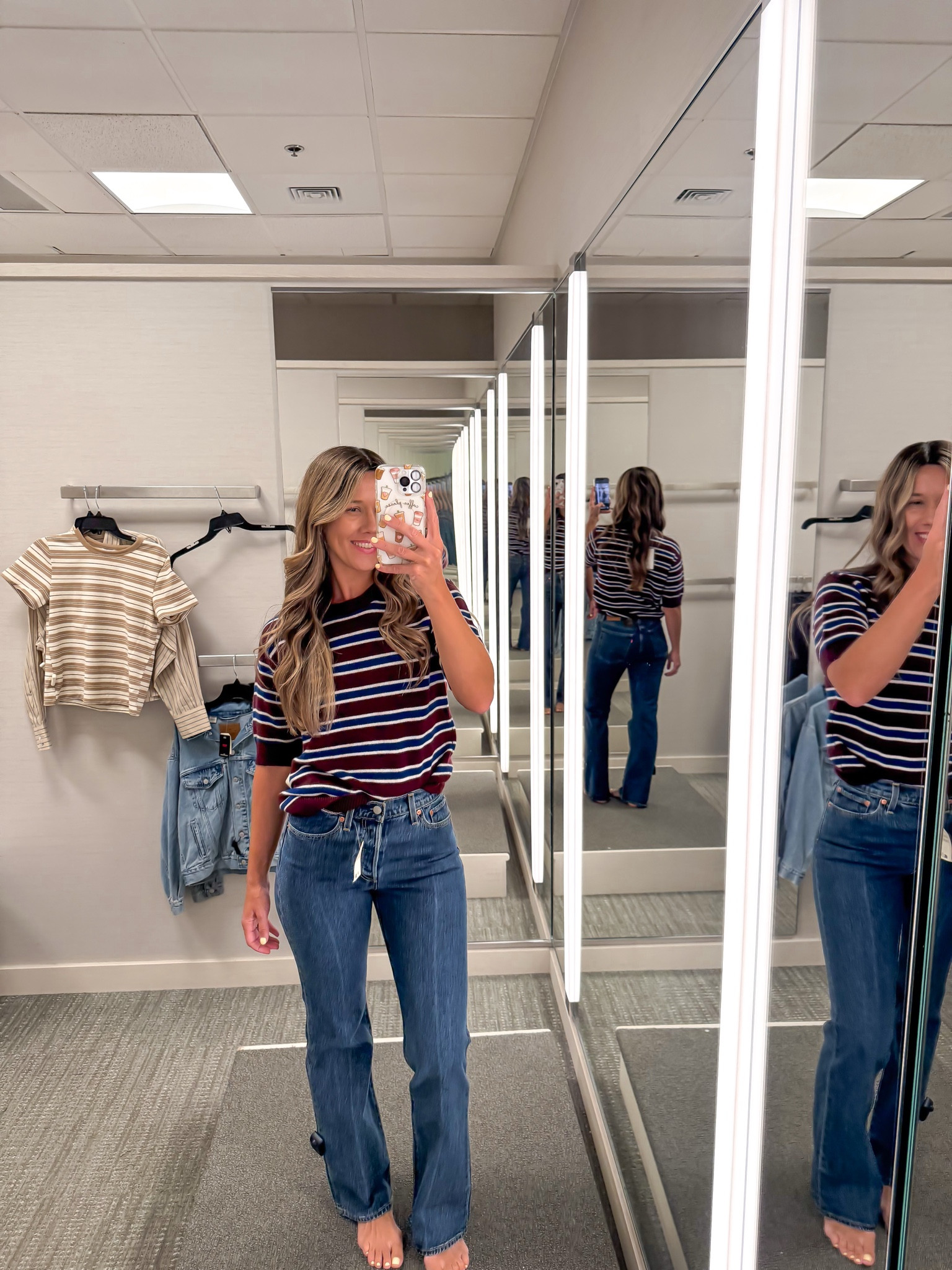 levis sale through 8/21
30% off everything 
sized up to 27 in these jeans 

 #LTKSeasonal #LTKSaleAlert
