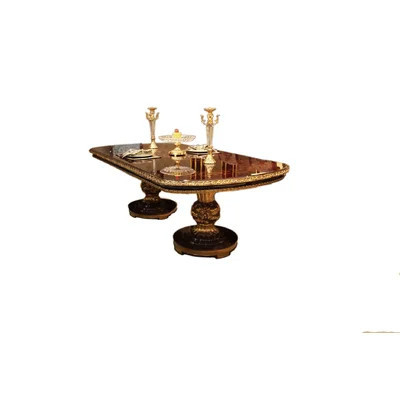 Florence 49.21'' Beech Solid Wood Dining Table | Perigold
