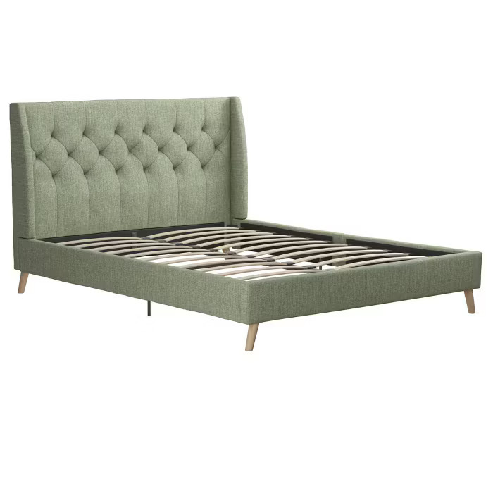Her Majesty Wingback Upholstered Bed - Novogratz | Target