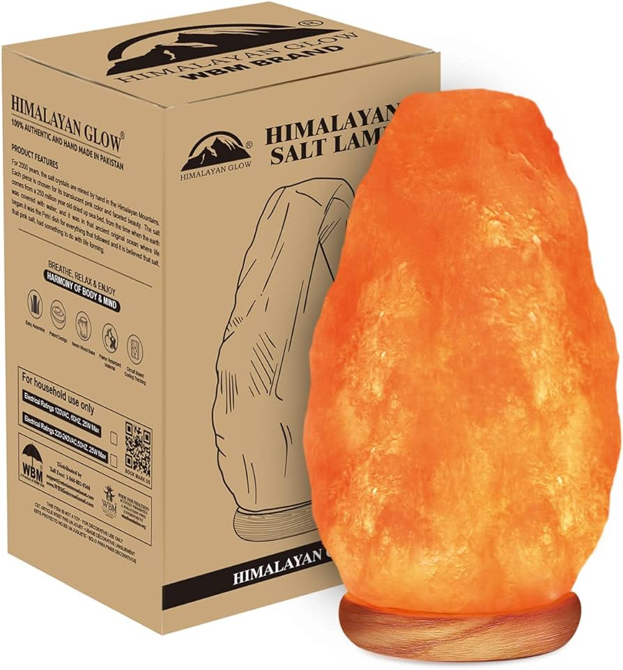 Himalayan Glow Salt Lamp with Dimmer Switch 5-7 lbs | Amazon (US)