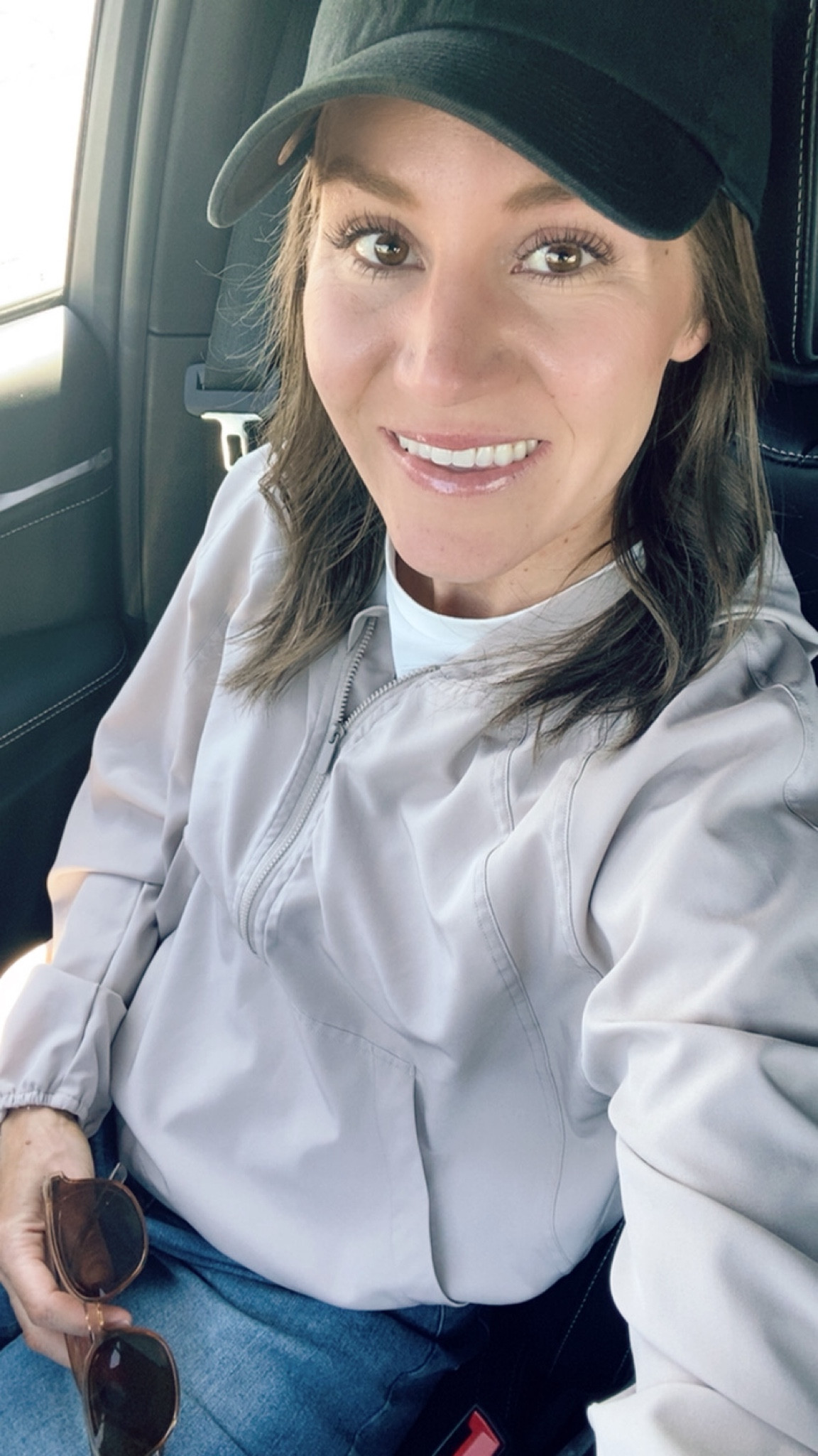 I’ve found the perfect summer jacket! I literally wore it all day today inside and outside in 80 degree weather. The cropped fit with drawstring waist is so flattering. I paired with high waisted mom shorts & tennies, but I would love this with biker shorts or leggings. I’m wearing a size small. 



#LTKstyletip #LTKSeasonal #LTKActive