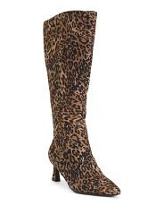 Wide Suede Deesha Tall Boots For Women | TJ Maxx