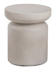 16in Smooth Concrete Accent Table | Furniture & Lighting | Marshalls | Marshalls