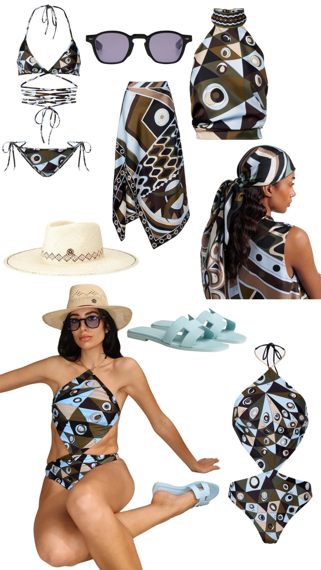 No vacation look is complete without a Pucci print.

#LTKTravel #LTKSwim #LTKootd