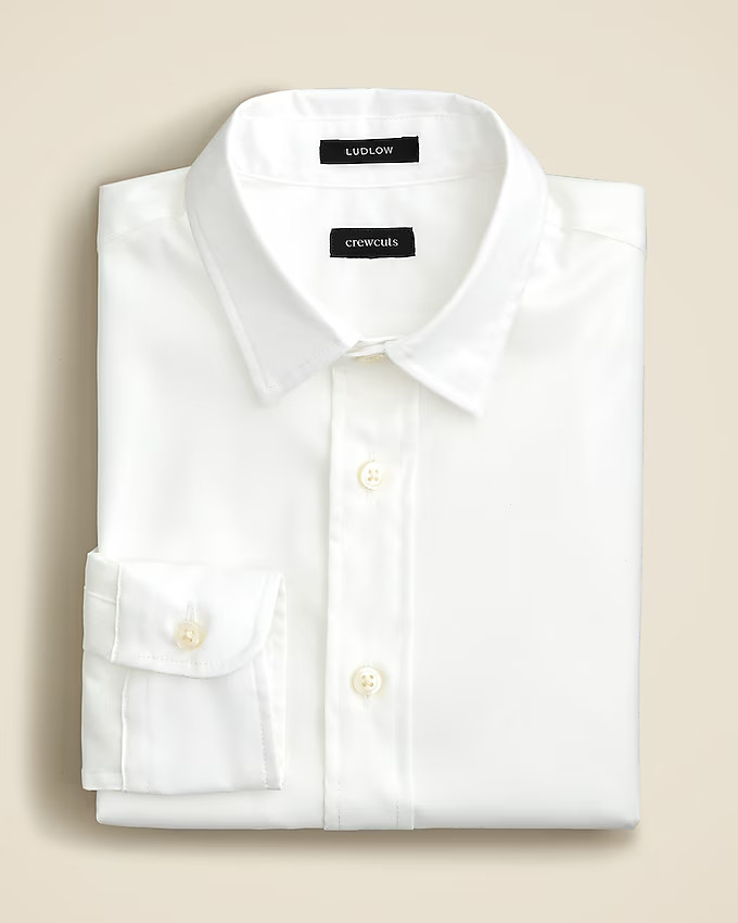 Boys' Ludlow Premium fine cotton dress shirt | J. Crew US