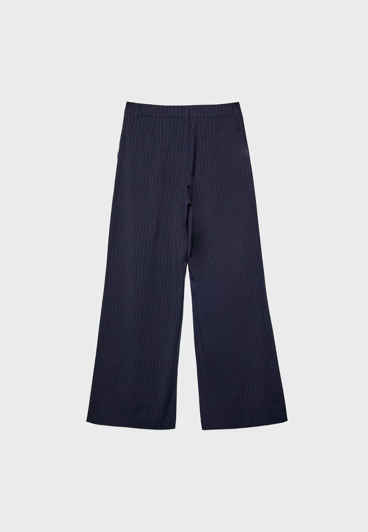 Pantalon habillé décontracté taille croisée rayures | Stradivarius (FR)