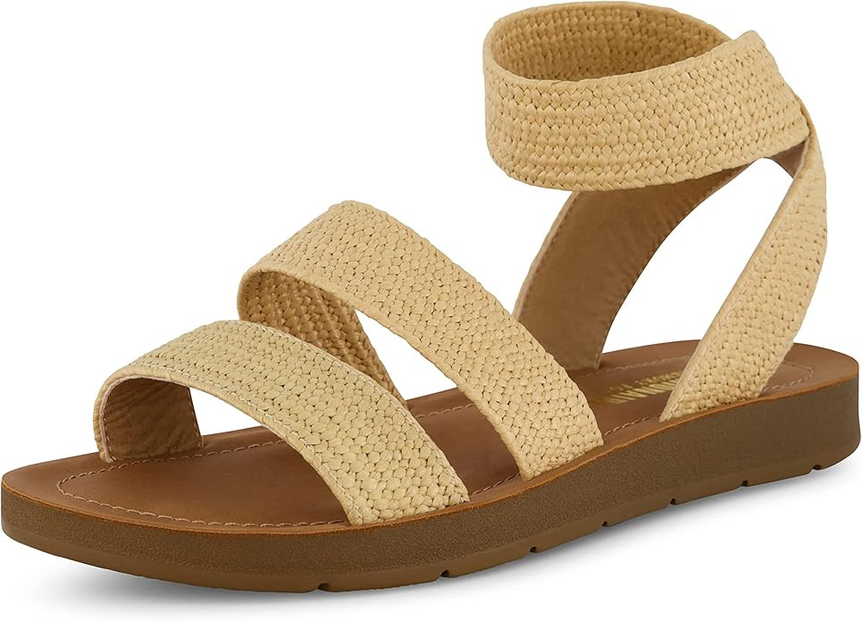 CUSHIONAIRE Women's Indego Stretch Sandal | Amazon (US)