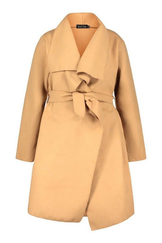 Plus Wool Look Coat | Boohoo.com (US & CA)