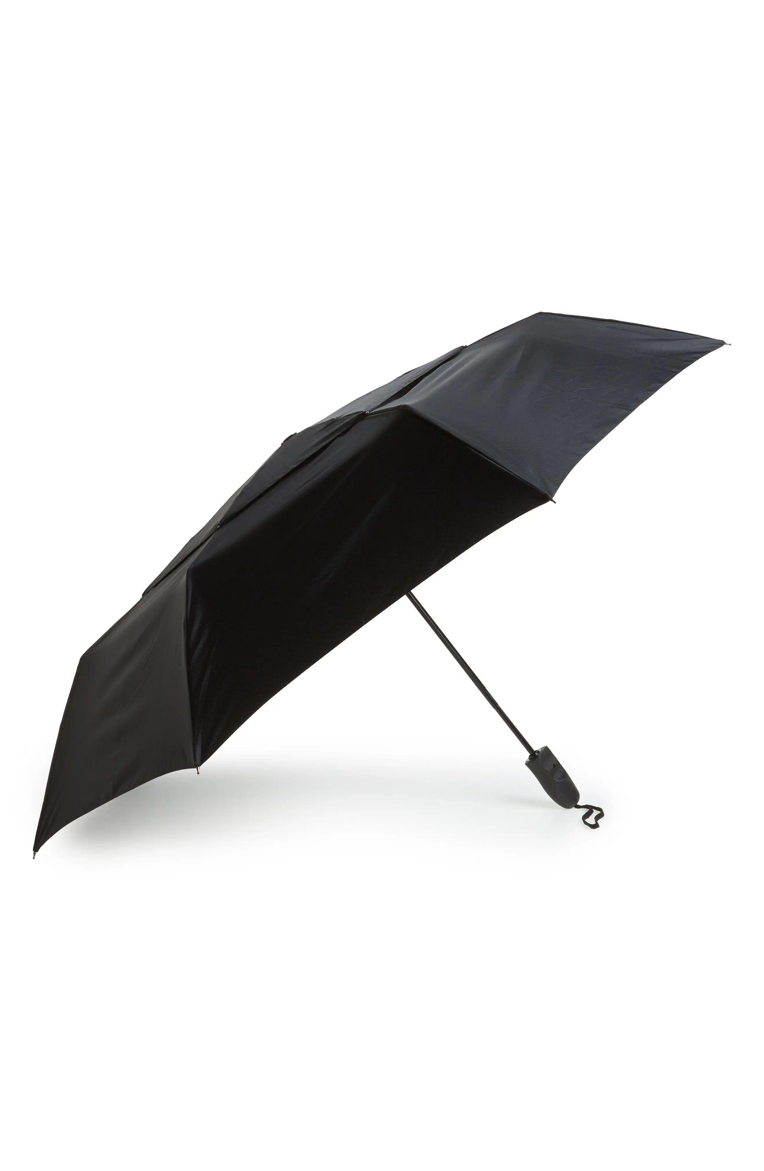 Nordstrom Telescoping Umbrella in Black at Nordstrom | Nordstrom
