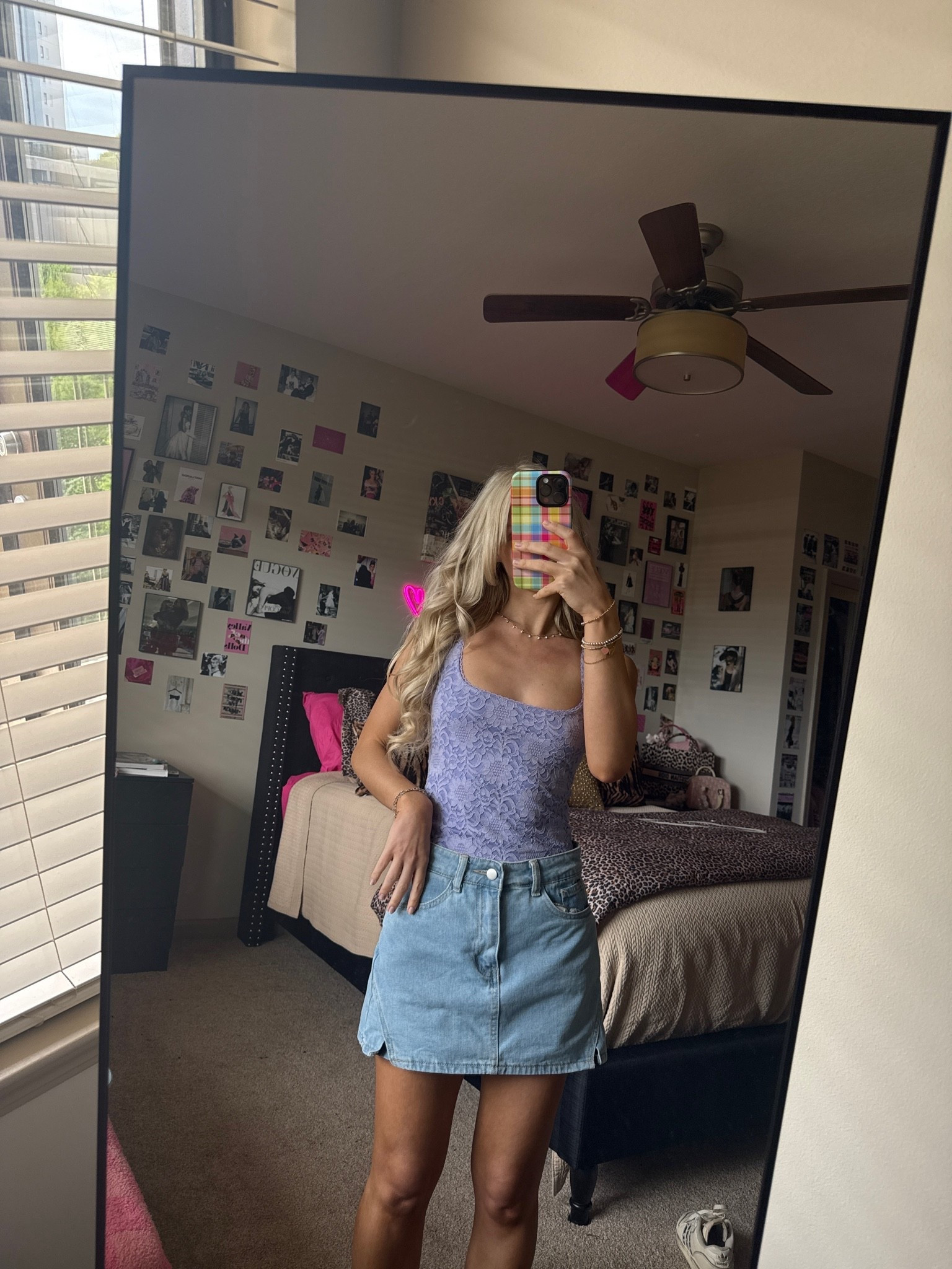 Have this top in multiple colors - so comfy and not itchy + the denim skort i wear alllll the timeee

#LTKSaleAlert #LTKootd #LTKSeasonal