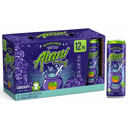 Alani Nu Witch's Brew Energy Drink, 12 fl oz, 12 Count | Walmart (US)