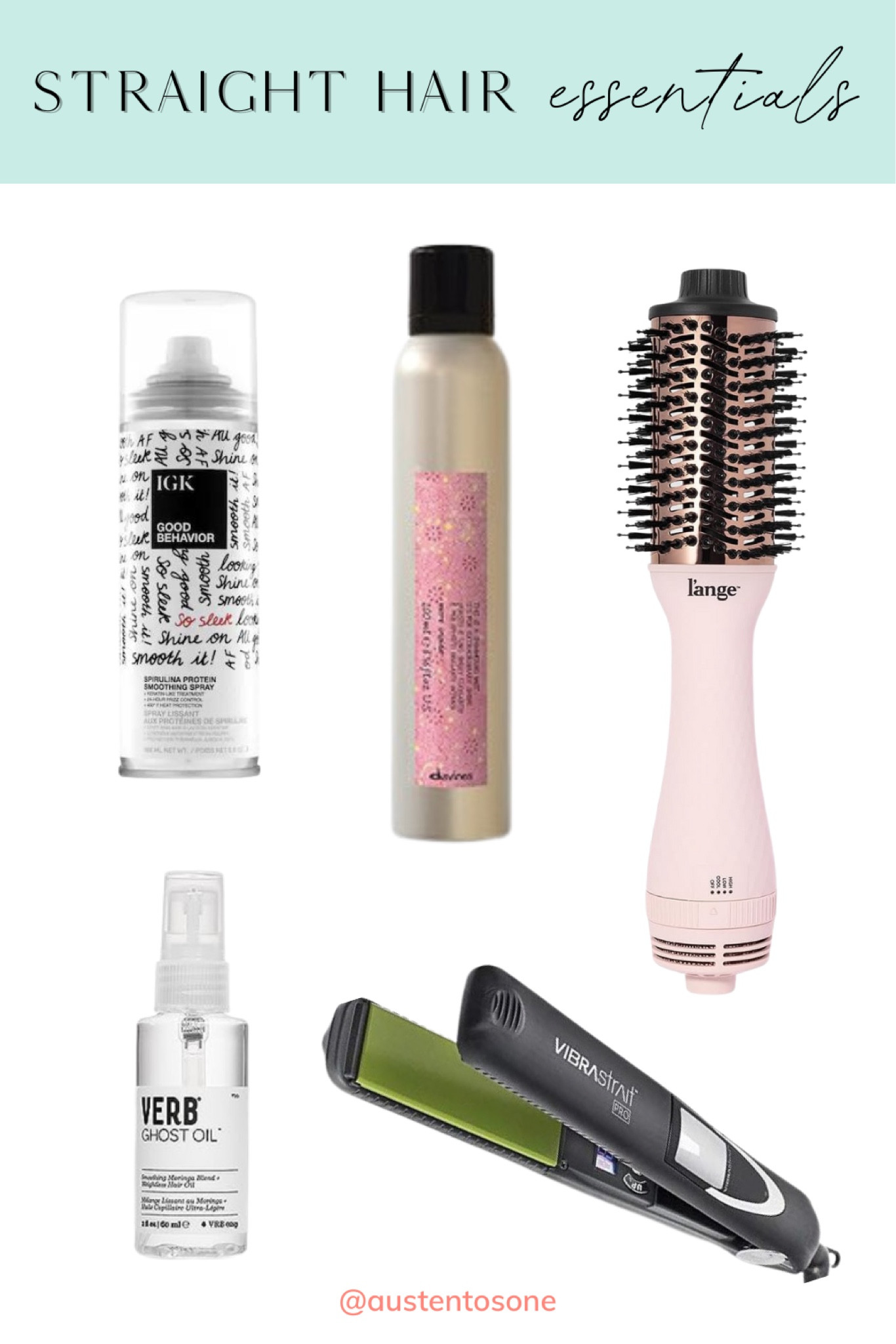 My straight hair essentials for styling hair! From this hair dryer brush that lets me flip my ends easily to a heat protectant treatment and a shine spray these products ensure my hair is sleek and shiny  

#LTKBeauty #LTKFindsUnder50